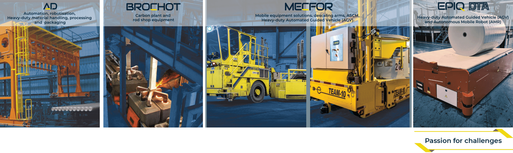 EPIQ Machinery four brands - primary metals